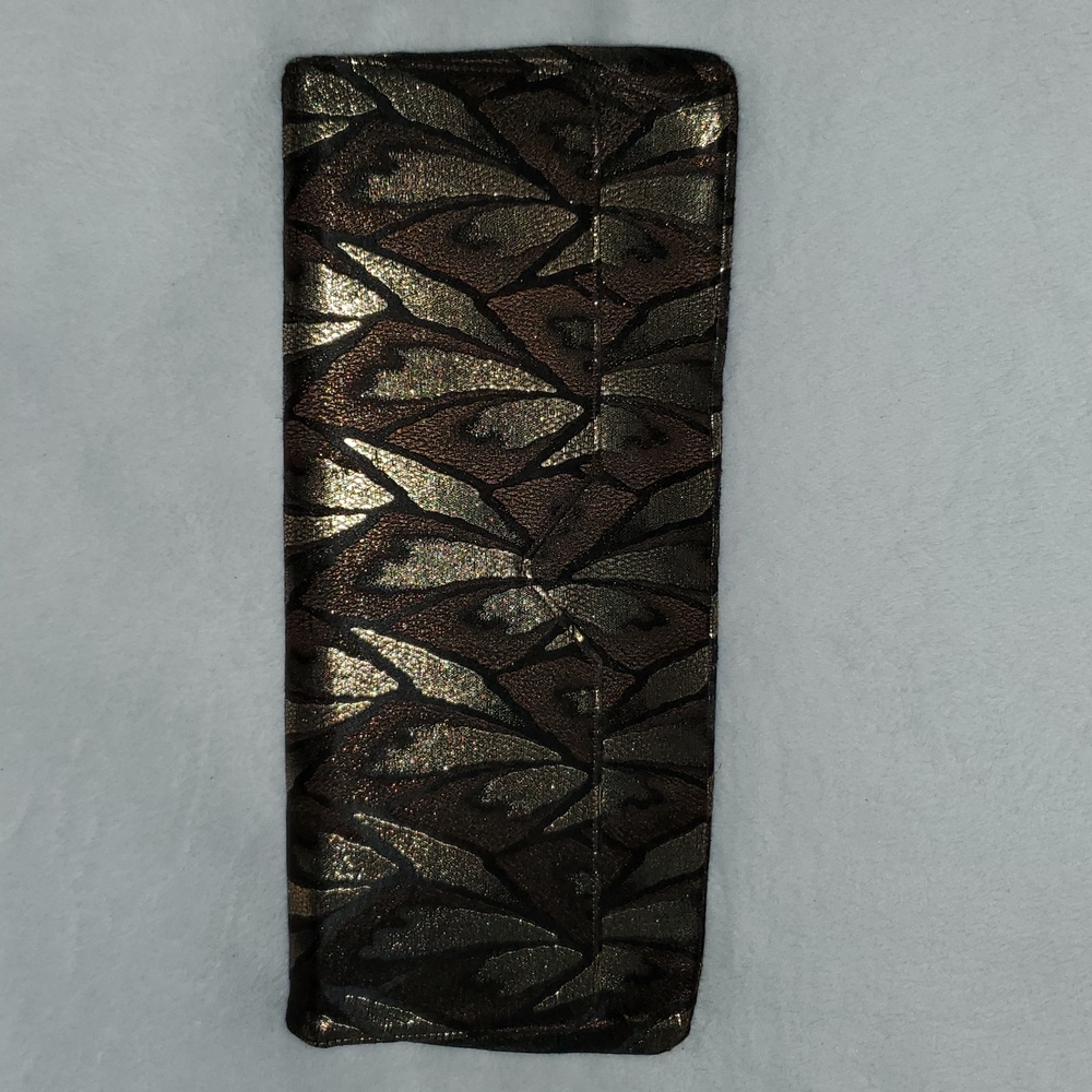 Vintage Palizzio New York Clutch with Original Coin Pouch and Mirror